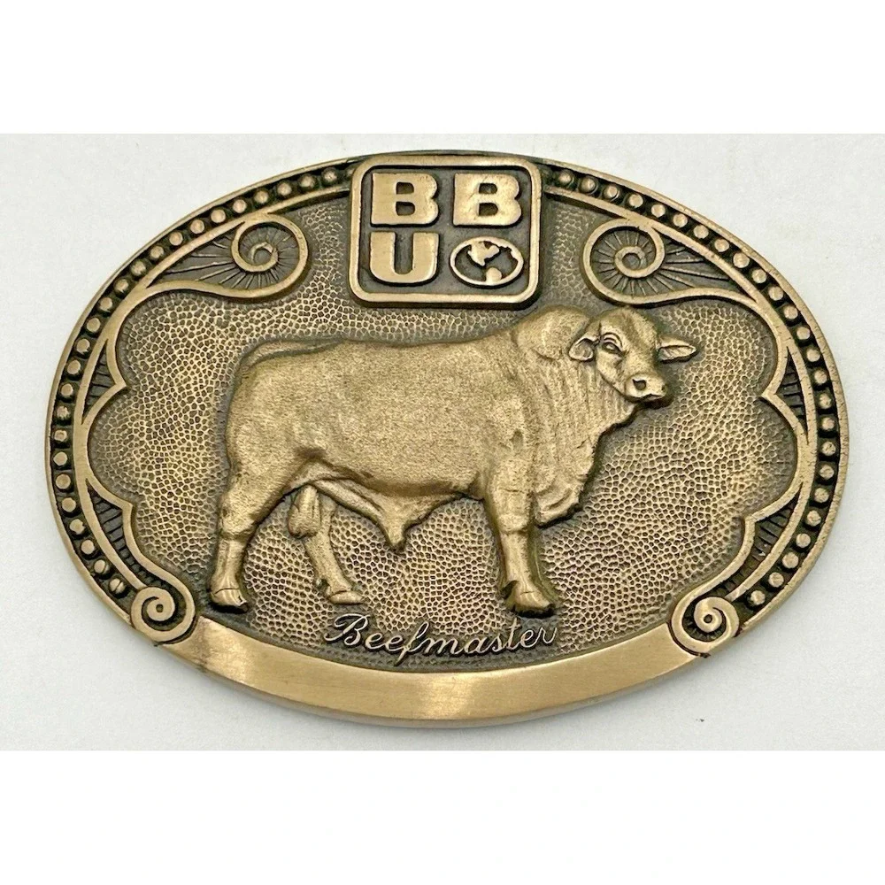 TONY LAMA Beefmaster Bull Cow Sire Belt Buckle Cattle Breed Series FIRST Edition
